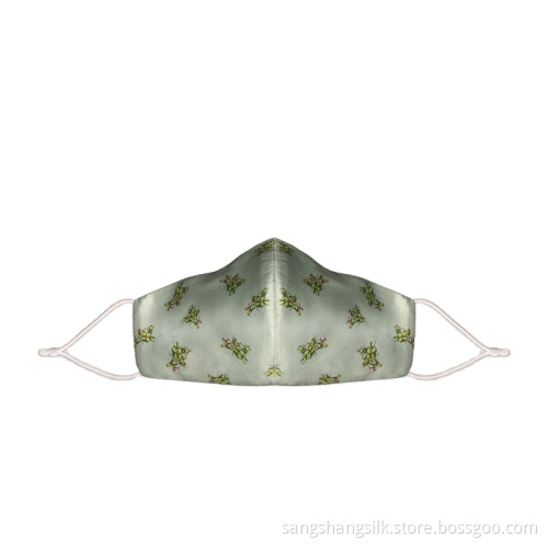 100 PURE MULBERRY SILK FACE COVER REUSABLE NATURAL